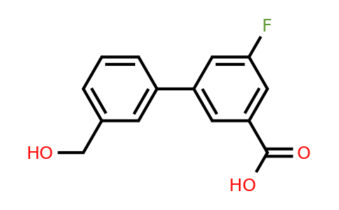 1261901-84-1 | 5-Fluoro-3-(3-hydroxymethylphenyl)benzoic acid