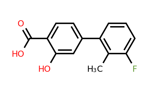 1261902-94-6 | 4-(3-Fluoro-2-methylphenyl)-2-hydroxybenzoic acid