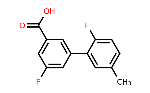 1261903-05-2 | 5-Fluoro-3-(2-fluoro-5-methylphenyl)benzoic acid