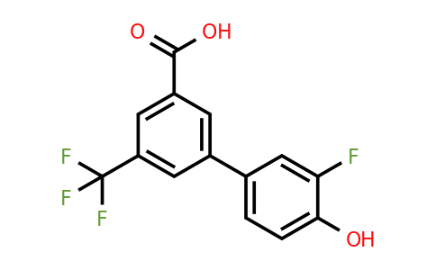 1261903-25-6 | 3-(3-Fluoro-4-hydroxyphenyl)-5-trifluoromethylbenzoic acid