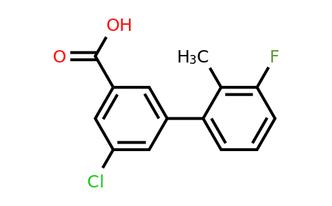1261903-36-9 | 5-Chloro-3-(3-fluoro-2-methylphenyl)benzoic acid