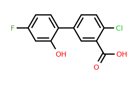 1261903-51-8 | 2-Chloro-5-(4-fluoro-2-hydroxyphenyl)benzoic acid