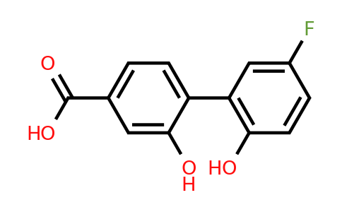 1261903-64-3 | 4-(5-Fluoro-2-hydroxyphenyl)-3-hydroxybenzoic acid