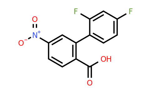 1261903-76-7 | 2-(2,4-Difluorophenyl)-4-nitrobenzoic acid