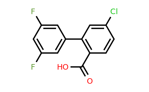 1261903-99-4 | 4-Chloro-2-(3,5-difluorophenyl)benzoic acid