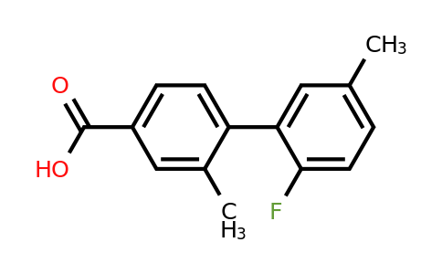 1261904-15-7 | 4-(2-Fluoro-5-methylphenyl)-3-methylbenzoic acid