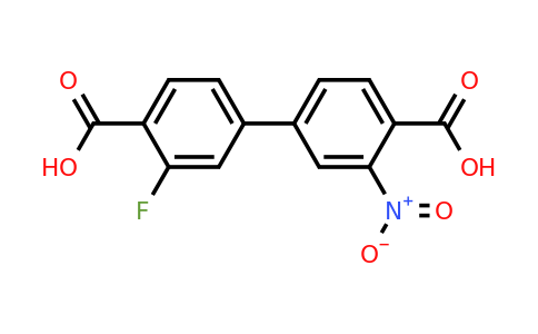 1261904-25-9 | 4-(4-Carboxy-3-fluorophenyl)-2-nitrobenzoic acid