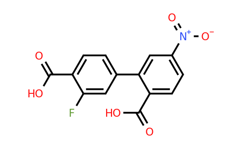 1261904-35-1 | 2-(4-Carboxy-3-fluorophenyl)-4-nitrobenzoic acid