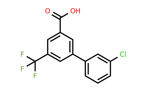 1261904-39-5 | 3-(3-Chlorophenyl)-5-trifluoromethylbenzoic acid