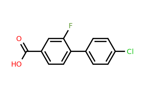 1261904-48-6 | 4'-Chloro-2-fluoro-[1,1'-biphenyl]-4-carboxylic acid