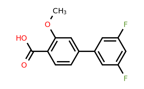 1261904-65-7 | 4-(3,5-Difluorophenyl)-2-methoxybenzoic acid