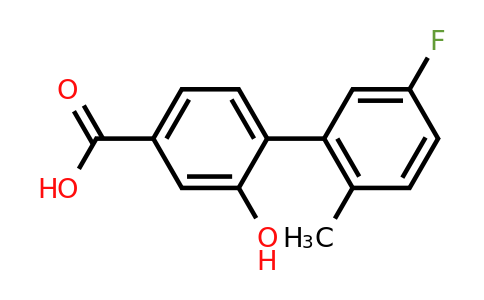 1261904-94-2 | 4-(5-Fluoro-2-methylphenyl)-3-hydroxybenzoic acid