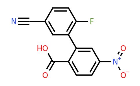 1261905-02-5 | 2-(5-Cyano-2-fluorophenyl)-4-nitrobenzoic acid