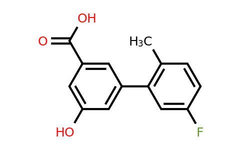 1261905-07-0 | 3-(5-Fluoro-2-methylphenyl)-5-hydroxybenzoic acid