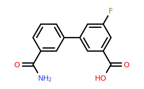 1261905-09-2 | 3-(3-Aminocarbonylphenyl)-5-fluorobenzoic acid