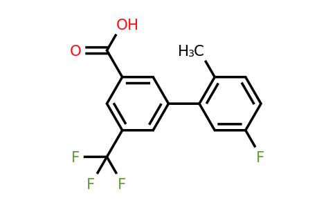 1261905-15-0 | 3-(5-Fluoro-2-methylphenyl)-5-trifluoromethylbenzoic acid