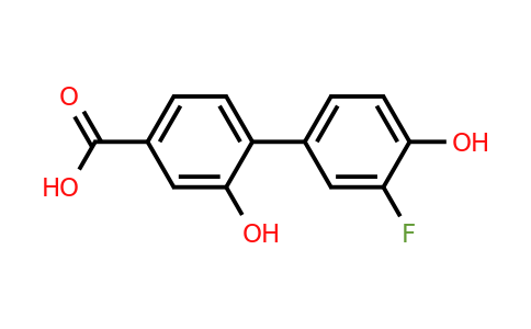 1261905-21-8 | 4-(3-Fluoro-4-hydroxyphenyl)-3-hydroxybenzoic acid