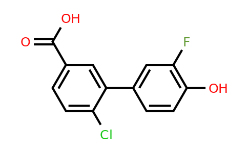1261905-30-9 | 4-Chloro-3-(3-fluoro-4-hydroxyphenyl)benzoic acid