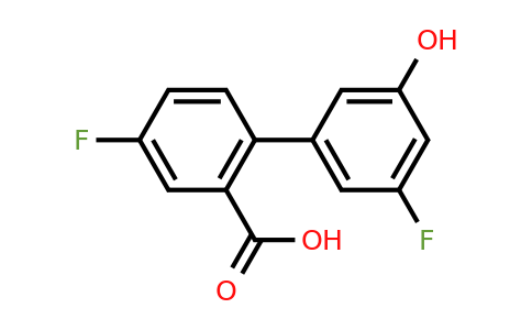1261905-38-7 | 5-Fluoro-2-(3-fluoro-5-hydroxyphenyl)benzoic acid