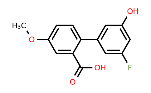 1261905-46-7 | 2-(3-Fluoro-5-hydroxyphenyl)-5-methoxybenzoic acid