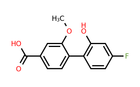 1261905-51-4 | 4-(4-Fluoro-2-hydroxyphenyl)-3-methoxybenzoic acid