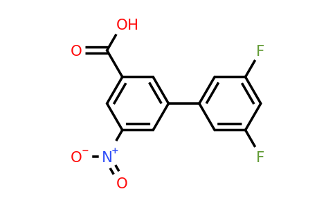 1261906-17-5 | 3-(3,5-Difluorophenyl)-5-nitrobenzoic acid