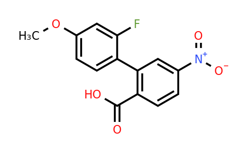 1261906-94-8 | 2-(2-Fluoro-4-methoxyphenyl)-4-nitrobenzoic acid