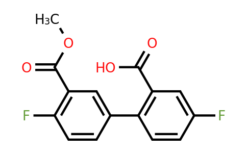 1261908-54-6 | 5-Fluoro-2-(4-fluoro-3-methoxycarbonylphenyl)benzoic acid