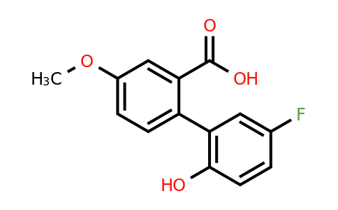 1261909-25-4 | 2-(5-Fluoro-2-hydroxyphenyl)-5-methoxybenzoic acid