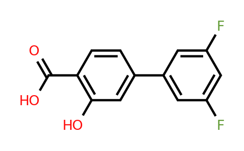 1261909-99-2 | 4-(3,5-Difluorophenyl)-2-hydroxybenzoic acid