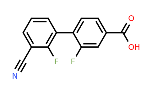 1261910-11-5 | 4-(3-Cyano-2-fluorophenyl)-3-fluorobenzoic acid