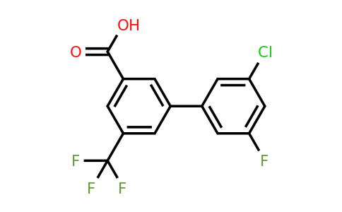 1261911-33-4 | 3-(3-Chloro-5-fluorophenyl)-5-trifluoromethylbenzoic acid