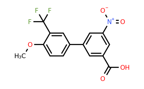 1261911-36-7 | 4'-Methoxy-5-nitro-3'-(trifluoromethyl)-[1,1'-biphenyl]-3-carboxylic acid