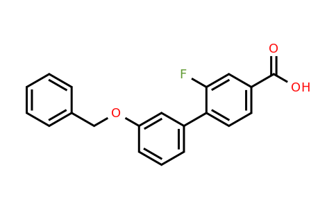 1261912-21-3 | 3'-(Benzyloxy)-2-fluoro-[1,1'-biphenyl]-4-carboxylic acid