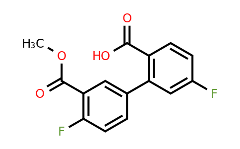 1261912-25-7 | 4-Fluoro-2-(4-fluoro-3-methoxycarbonylphenyl)benzoic acid