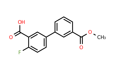 1261912-57-5 | 2-Fluoro-5-(3-methoxycarbonylphenyl)benzoic acid