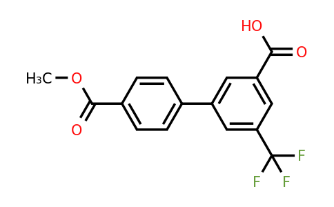 1261912-61-1 | 3-(4-Methoxycarbonylphenyl)-5-trifluoromethylbenzoic acid