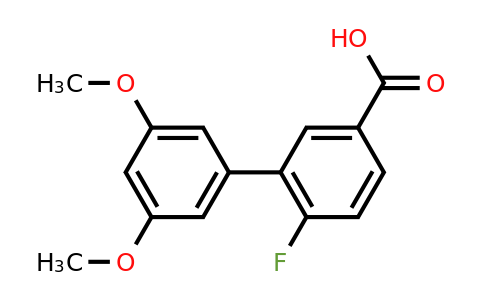 1261913-09-0 | 3-(3,5-Dimethoxyphenyl)-4-fluorobenzoic acid