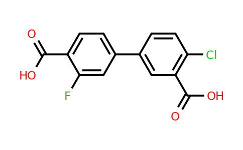1261913-33-0 | 5-(4-Carboxy-3-fluorophenyl)-2-chlorobenzoic acid