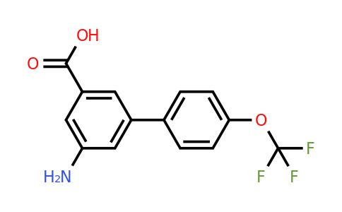 1261913-69-2 | 3-Amino-5-(4-trifluoromethoxyphenyl)benzoic acid