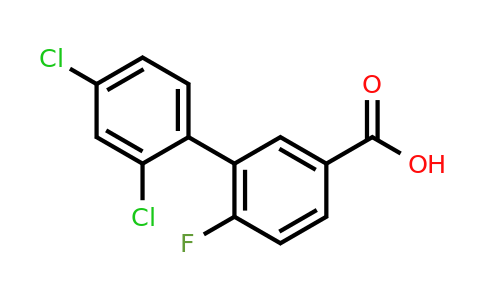 1261913-94-3 | 2',4'-Dichloro-6-fluoro-[1,1'-biphenyl]-3-carboxylic acid