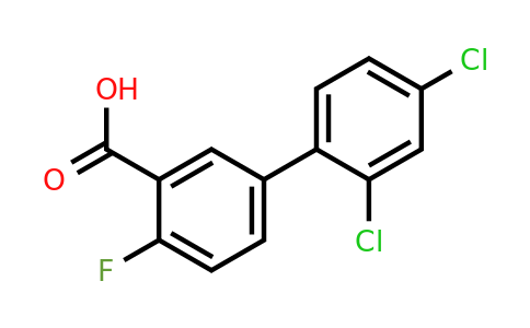 1261913-99-8 | 2',4'-Dichloro-4-fluoro-[1,1'-biphenyl]-3-carboxylic acid