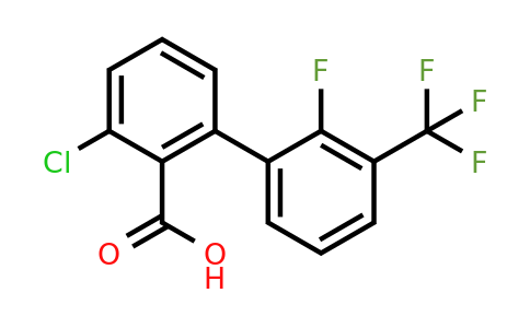 1261914-02-6 | 6-Chloro-2-(2-fluoro-3-trifluoromethylphenyl)benzoic acid