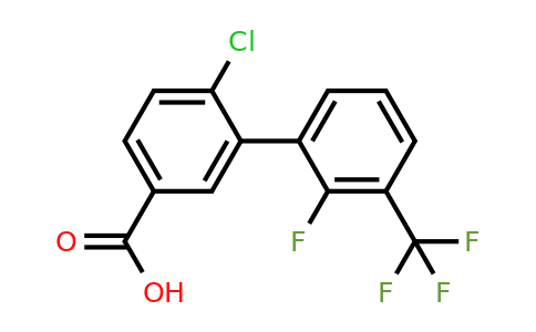 1261914-20-8 | 4-Chloro-3-(2-fluoro-3-trifluoromethylphenyl)benzoic acid
