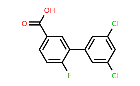 1261914-24-2 | 3',5'-Dichloro-6-fluoro-biphenyl-3-carboxylic acid
