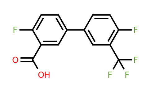 1261914-26-4 | 2-Fluoro-5-(4-fluoro-3-trifluoromethylphenyl)benzoic acid