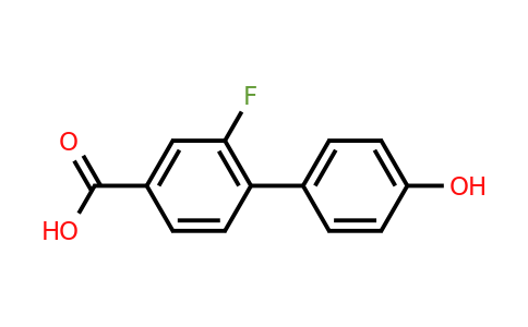 1261914-97-9 | 2-Fluoro-4'-hydroxy-[1,1'-biphenyl]-4-carboxylic acid