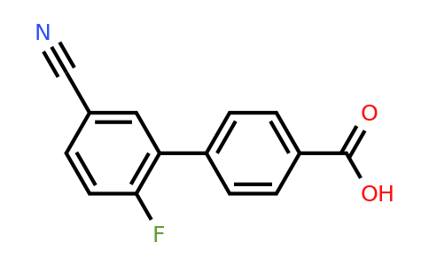 1261915-00-7 | 4-(5-Cyano-2-fluorophenyl)benzoic acid