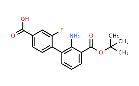 1261915-05-2 | 4-(3-BOC-Aminophenyl)-3-fluorobenzoic acid