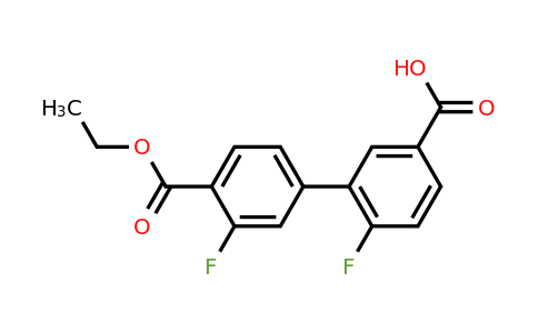 1261915-08-5 | 3-[4-(Ethoxycarbonyl)-3-fluorophenyl]-4-fluorobenzoic acid